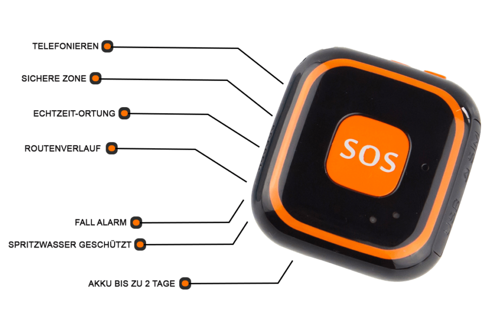 MyChild GmbH GPS Tracker Kind I GPS Tracker Gerät für Kinder